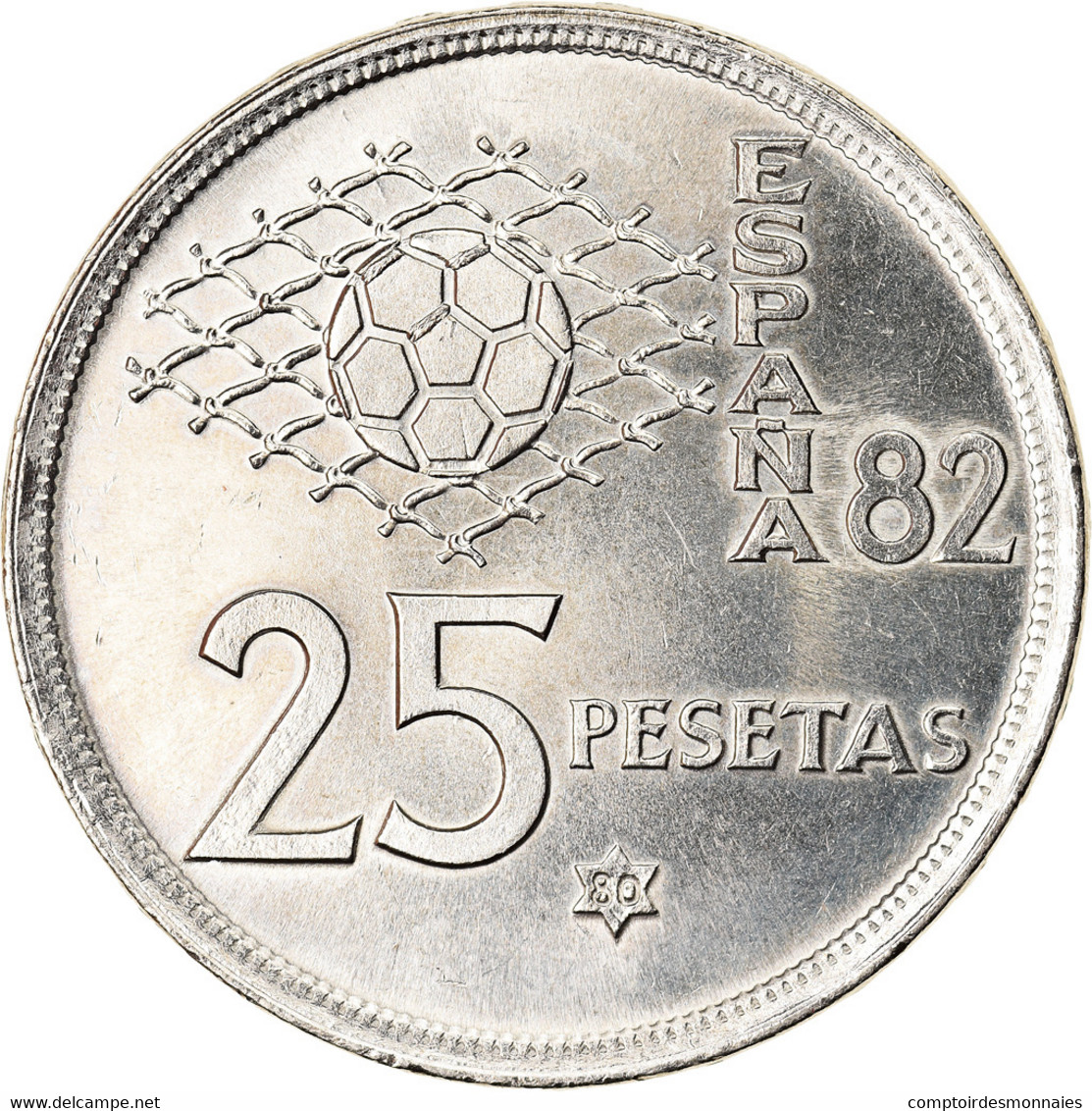 Monnaie, Espagne, Juan Carlos I, 25 Pesetas, 1980, SPL+, Copper-nickel, KM:818 - 25 Peseta