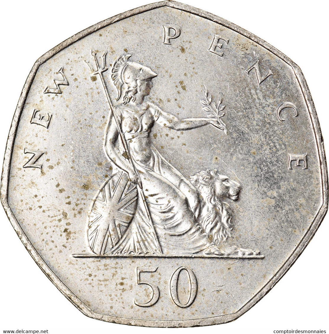 Monnaie, Grande-Bretagne, Elizabeth II, 50 New Pence, 1978, TTB+, Copper-nickel - 50 Pence