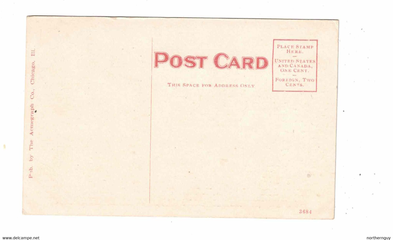 ROCKFORD, Illinois, USA, The Shoudy Residence, Pre-1920 Postcard - Rockford