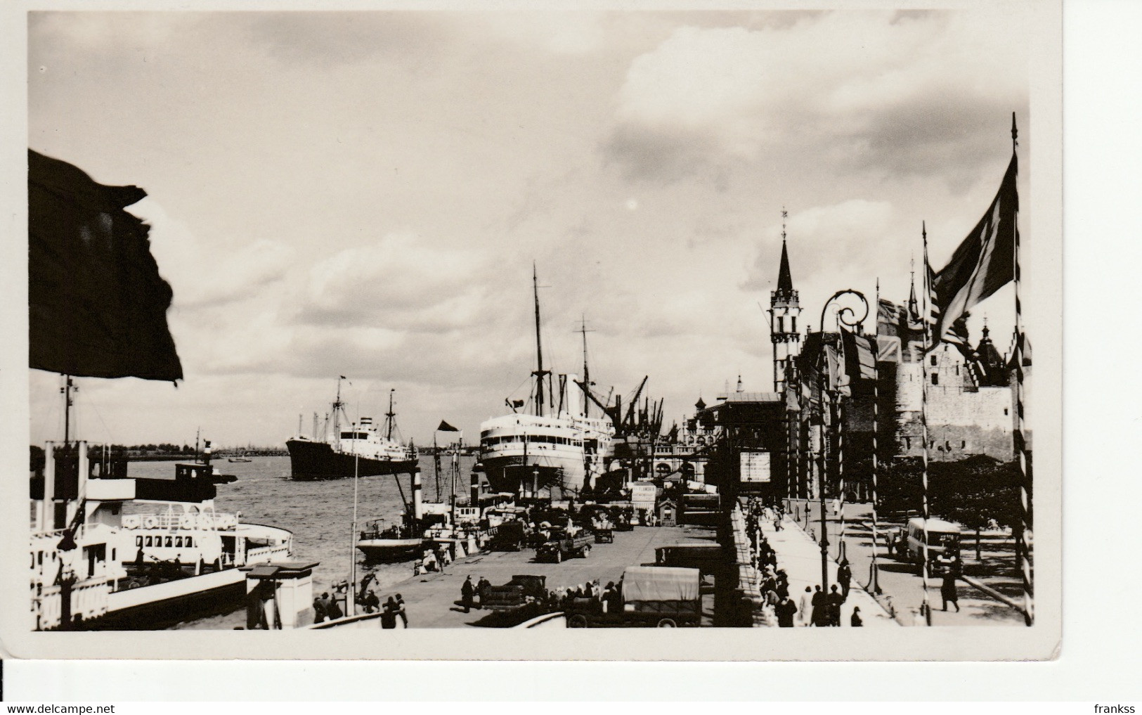 Antwerpen Zicht Schelde En Kade Echte Foto Niet Gelopen ?? - Balloons