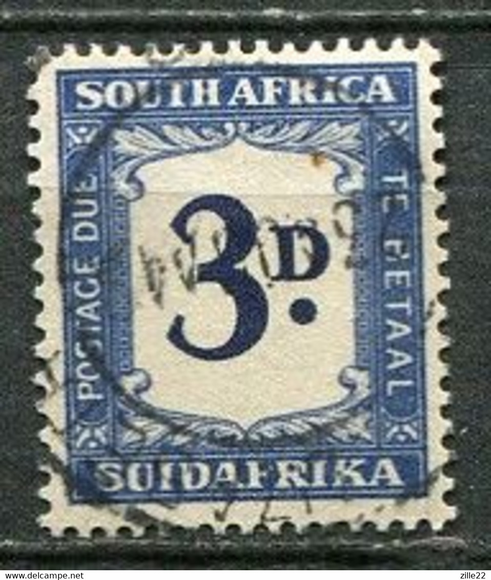 Union Of South Africa Postage Due, Südafrika Portomarken Mi# 37 Gestempelt/used - Timbres-taxe