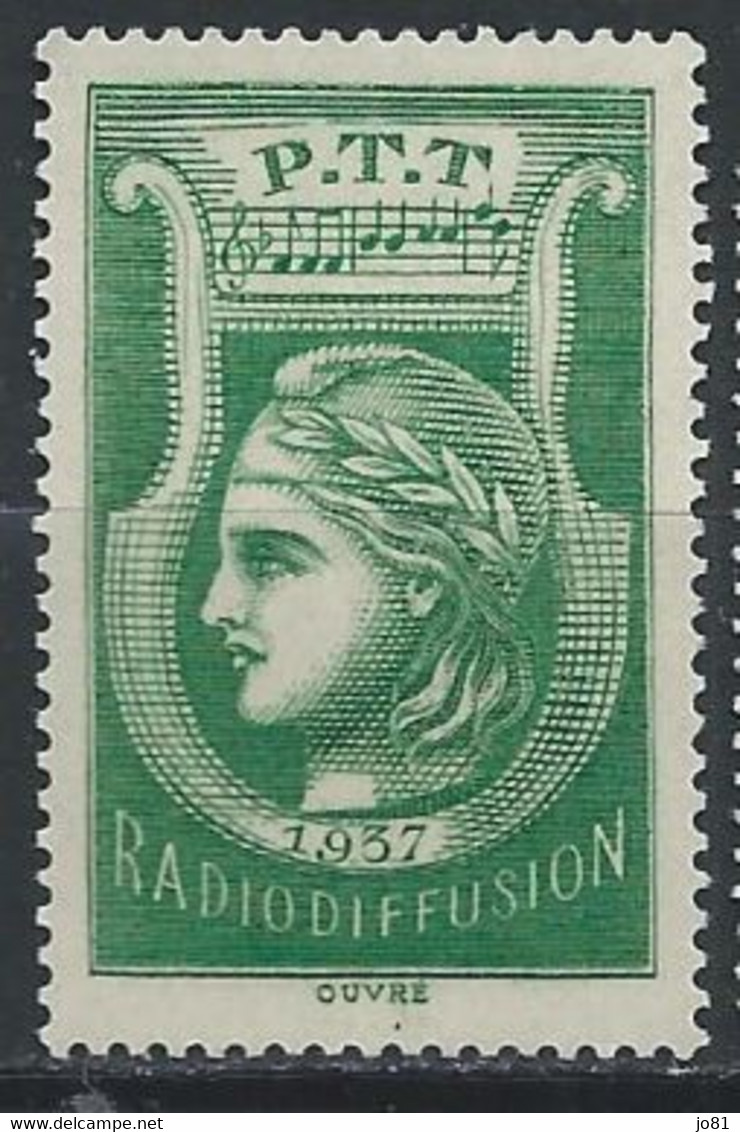 France YT Radiodiffusion 3 Neuf Sans Charnière - XX - MNH - Radiodiffusione