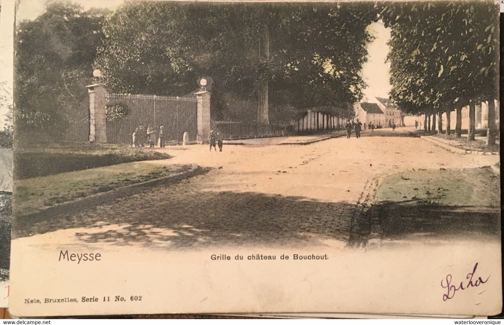 Meise - Meysse - Grille Du Château De Bouchout En Couleur - Meise