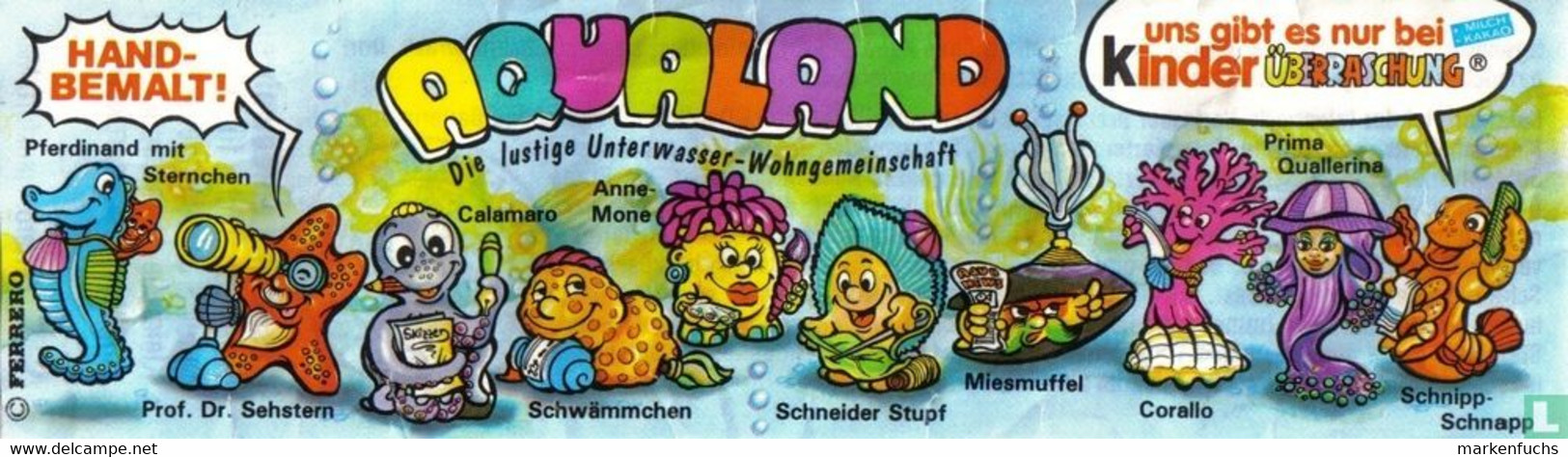 Aqualand 1997 / Miesmuffel + BPZ - Ü-Ei