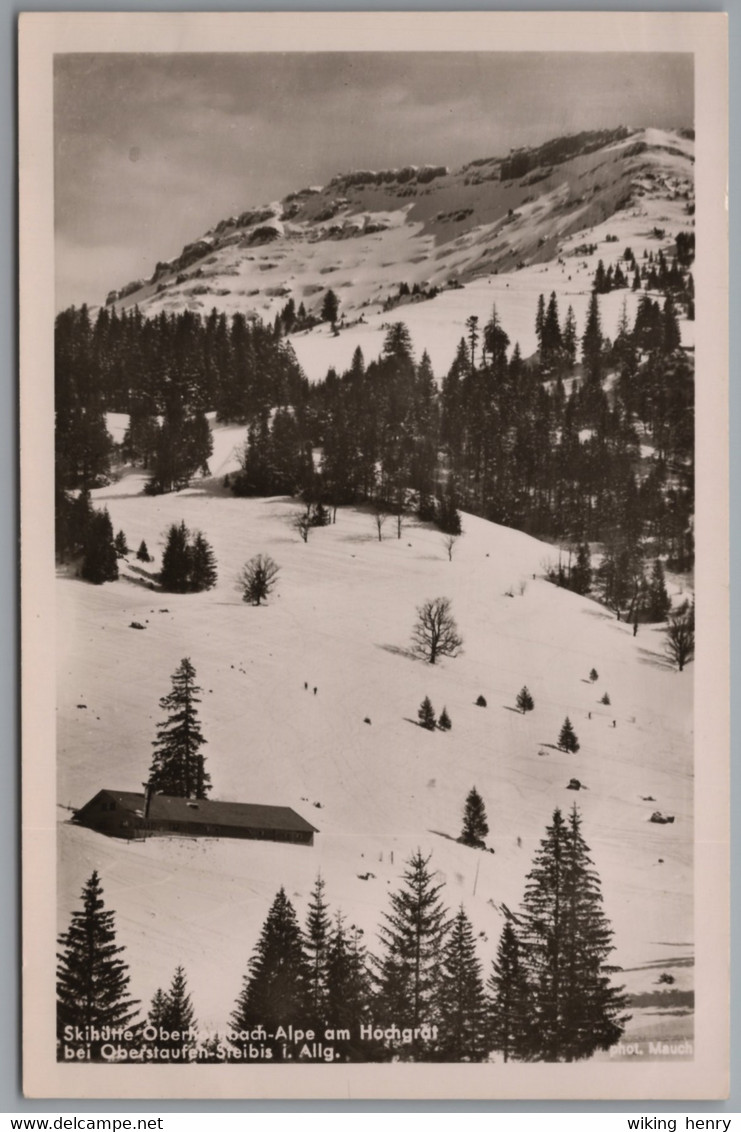 Oberstaufen Steibis - S/w Skihütte Oberhornbach Alpe Am Hochgrat - Oberstaufen