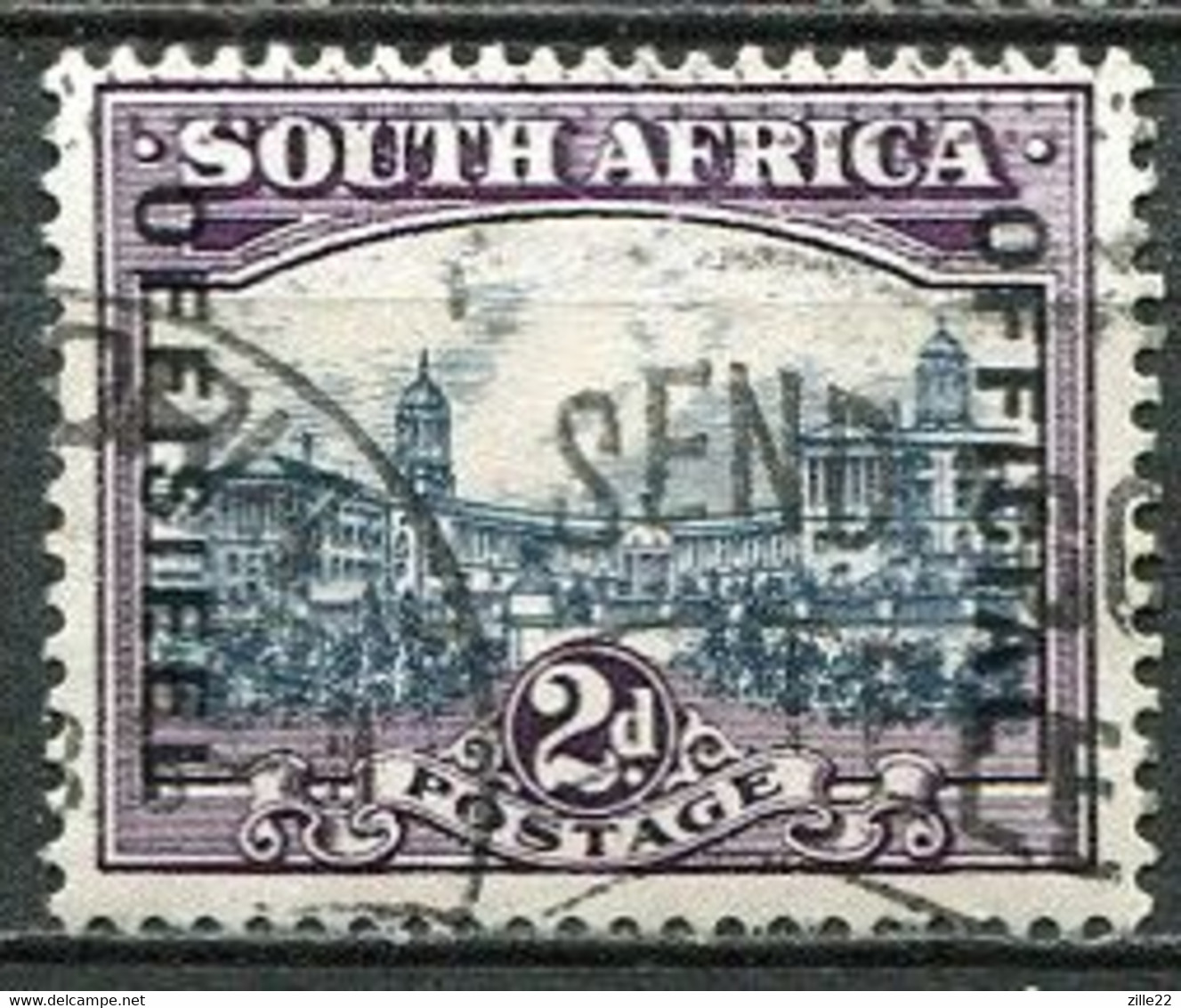 Union Of South Africa Official, Südafrika Dienst Mi# 26 Gestempelt/used - Dienstmarken