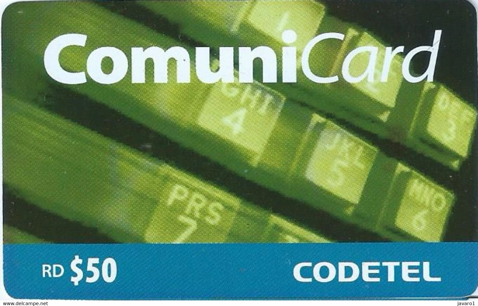 CODETEL-KEYBOARD : K05.OB RD$ 50 RD$100 USED Exp: 30 DIAS - Dominicana