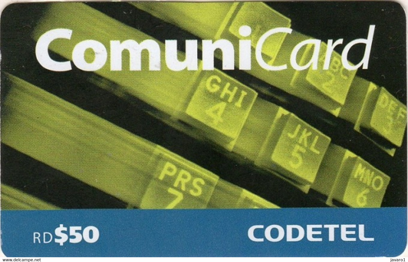 CODETEL-KEYBOARD : K04.GA RD$ 5O PCS USED Exp: 60 DIAS - Dominicana