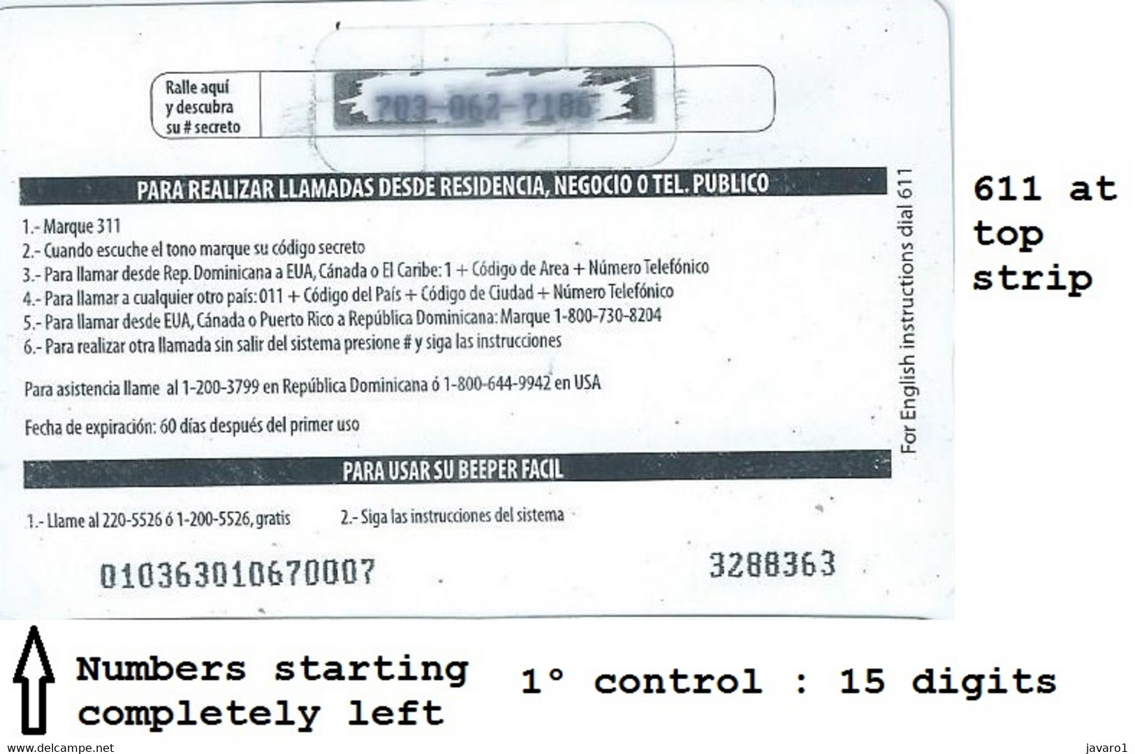 CODETEL-KEYBOARD : K03.AA RD$ 45 2lines USED Exp: 60 DIAS - Dominicana