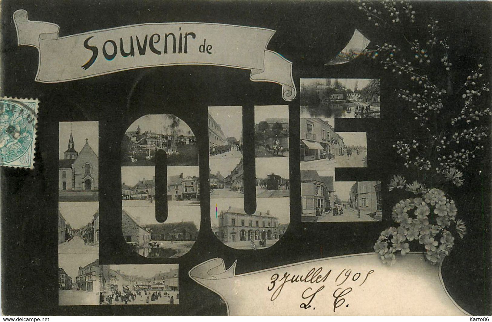 Loué * Souvenir De La Commune * Multivues - Loue