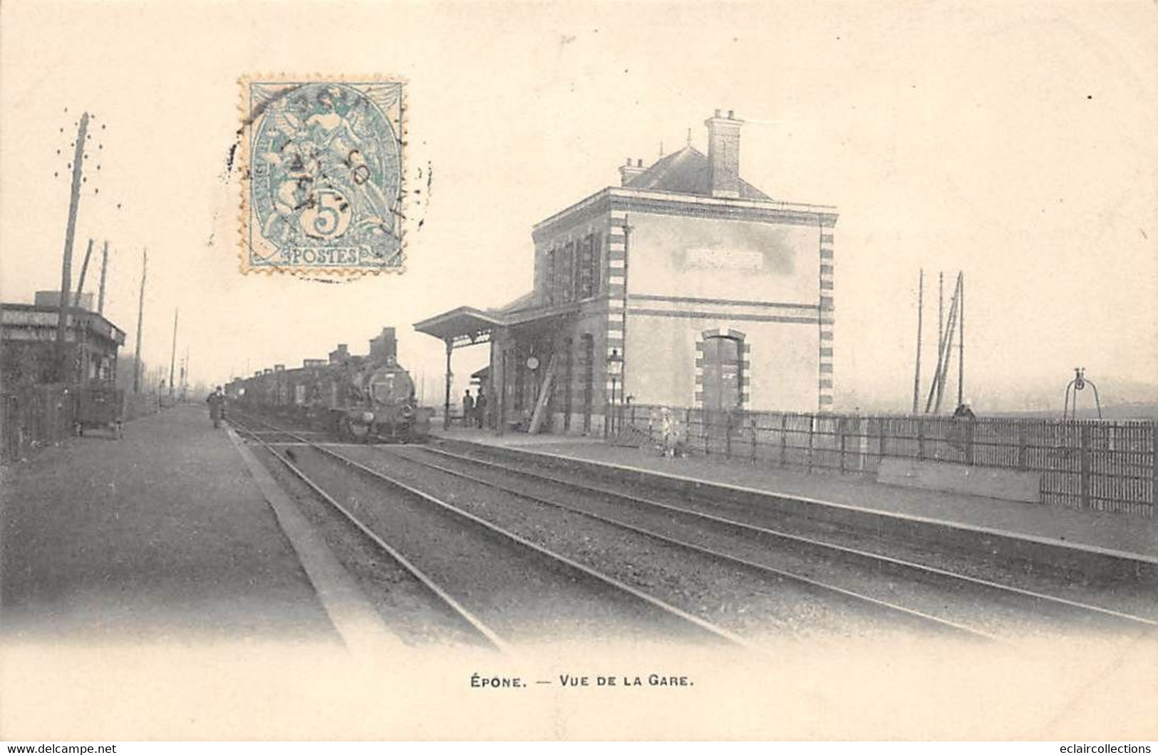 Epone          78         Intérieur De La Gare   - 2 -  (voir Scan) - Epone