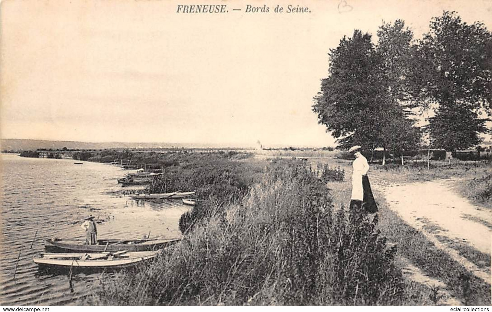 Freneuse        78                Bords De Seine .          (voir Scan) - Freneuse