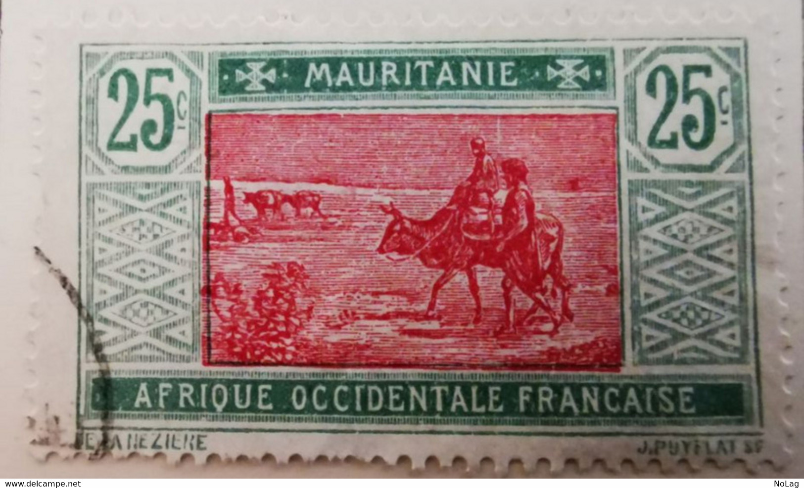 Mauritanie - Colonies Françaises - 1922-26 -  Y&T N°39/41/42/45 /0/ - Used Stamps