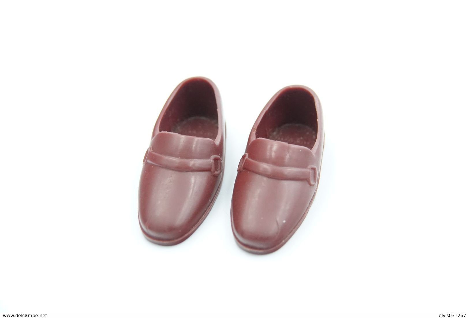 Barbie Accesoires '50-'60 - KEN BROWN LOAFER SHOES - Original Vintage Barbie - Ken - Ricky - Skipper - Barbie