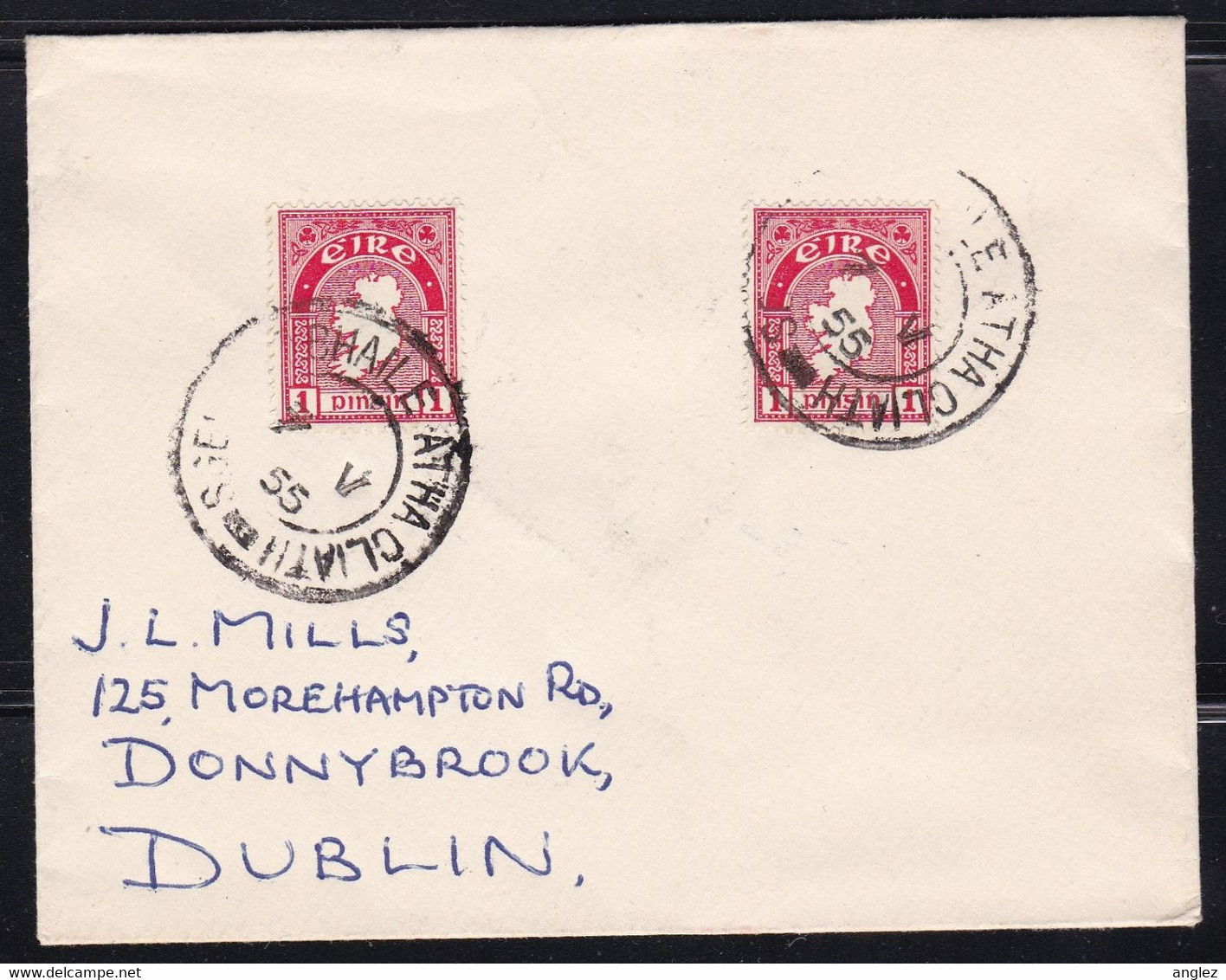 Ireland - 1955 Cover - Dublin Local - Altri & Non Classificati