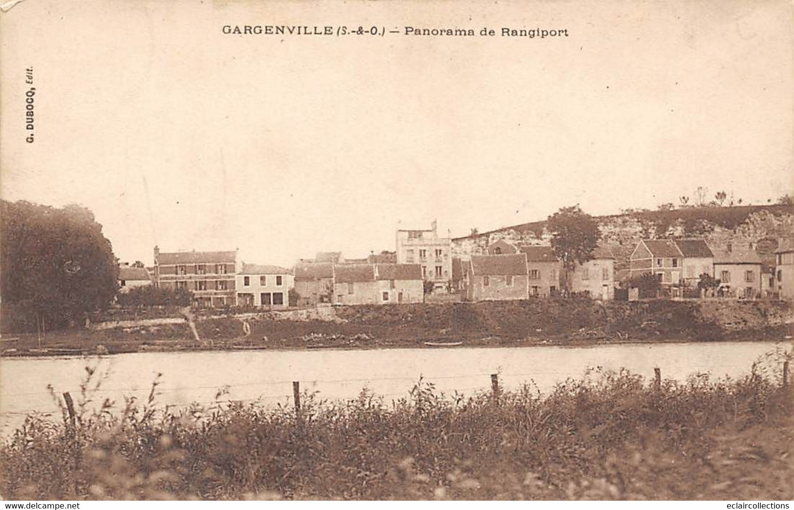 Gargenville      78          Panorama De Rangiport      (voir Scan) - Gargenville