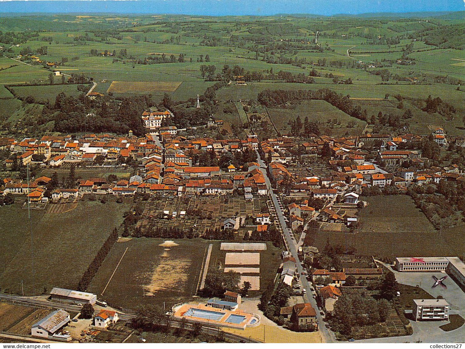 38-SAINT-JEAN-DE-BOURNAY- VUE GENERALE AERIENNE - Saint-Jean-de-Bournay