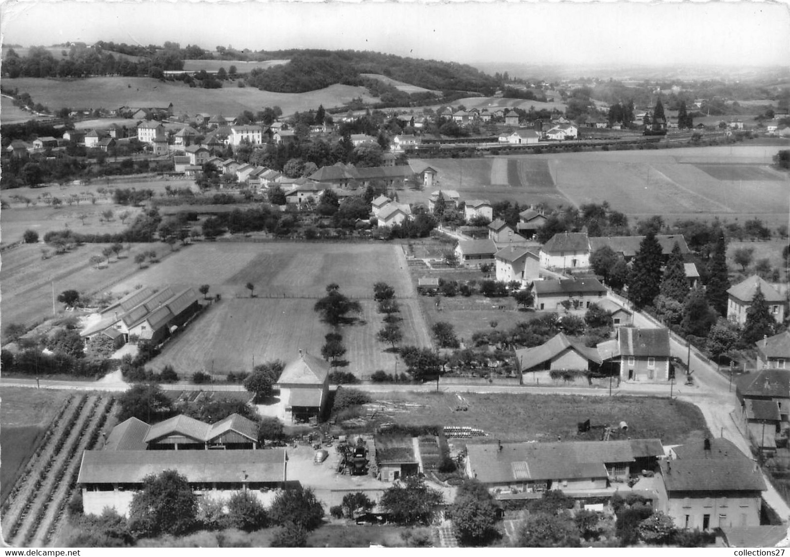 38-SAINT-ANDRE-LE-GAZ- VUE GENERALE - Saint-Marcellin