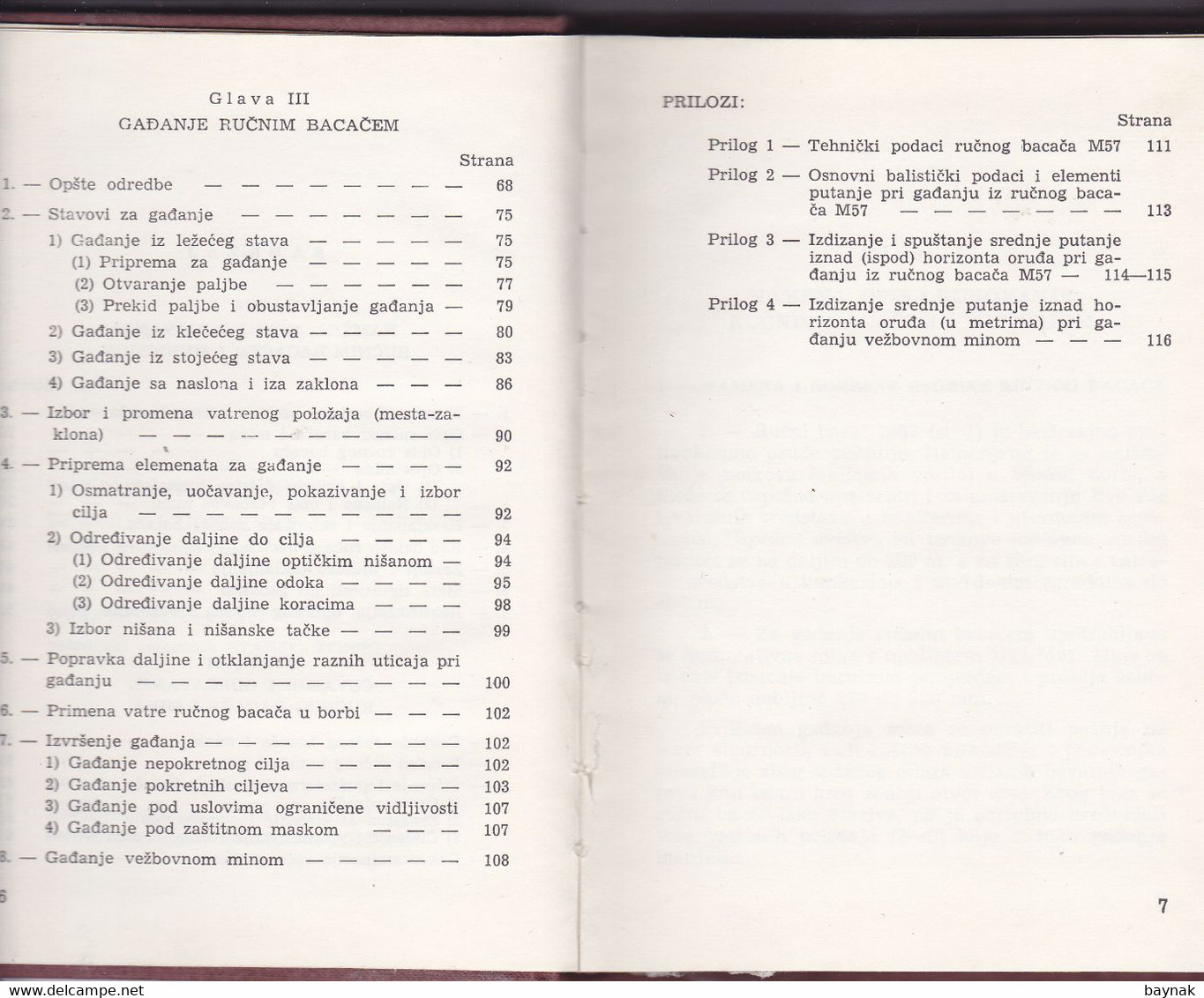 RUCNI BACAC M57  --  HAND - HELD LAUNCHER M57  --  117 PAGES  --  SERBIAN LANGUAGE - Andere & Zonder Classificatie