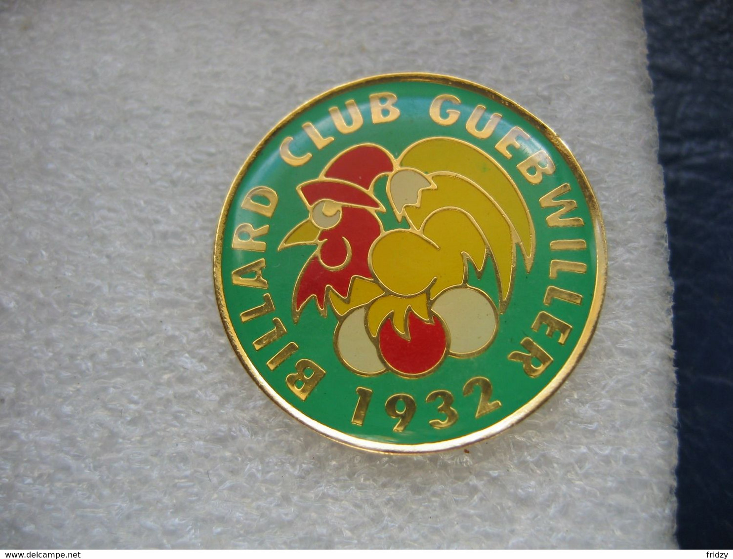 Pin's Du Billard Club 1932 De GUEBWILLER - Billiards