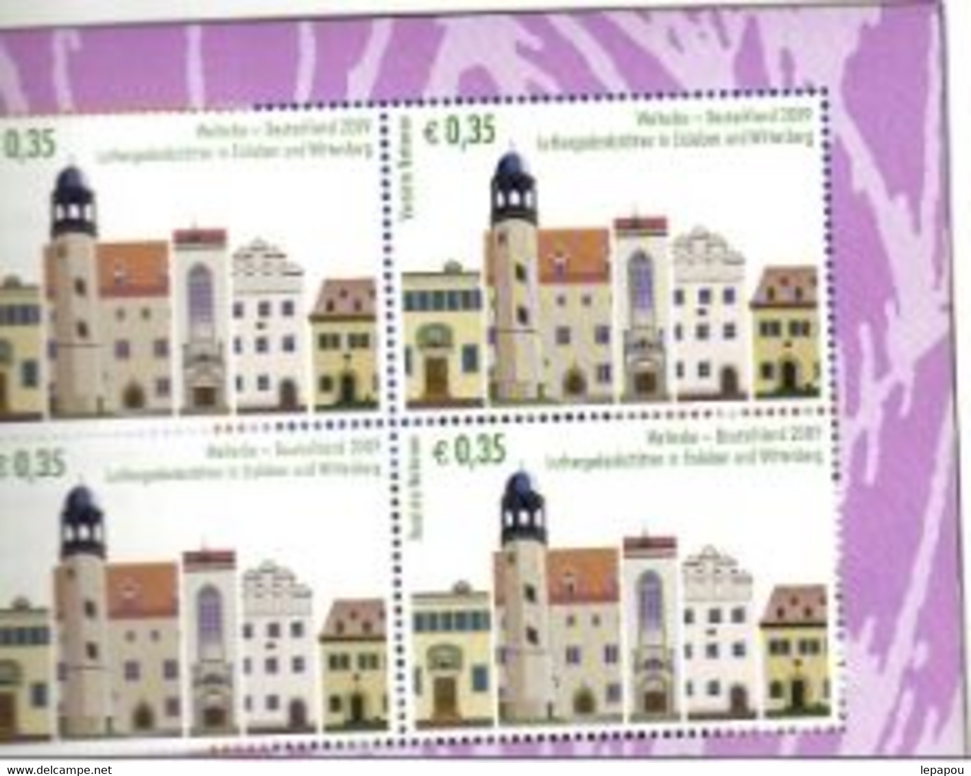 Nations Unies 2009 - Carnet De 14 Pages "Weltherbe Deutschland 2009" - 24 Timbres Par Bloc De 4   Neuf** MNH - Other & Unclassified