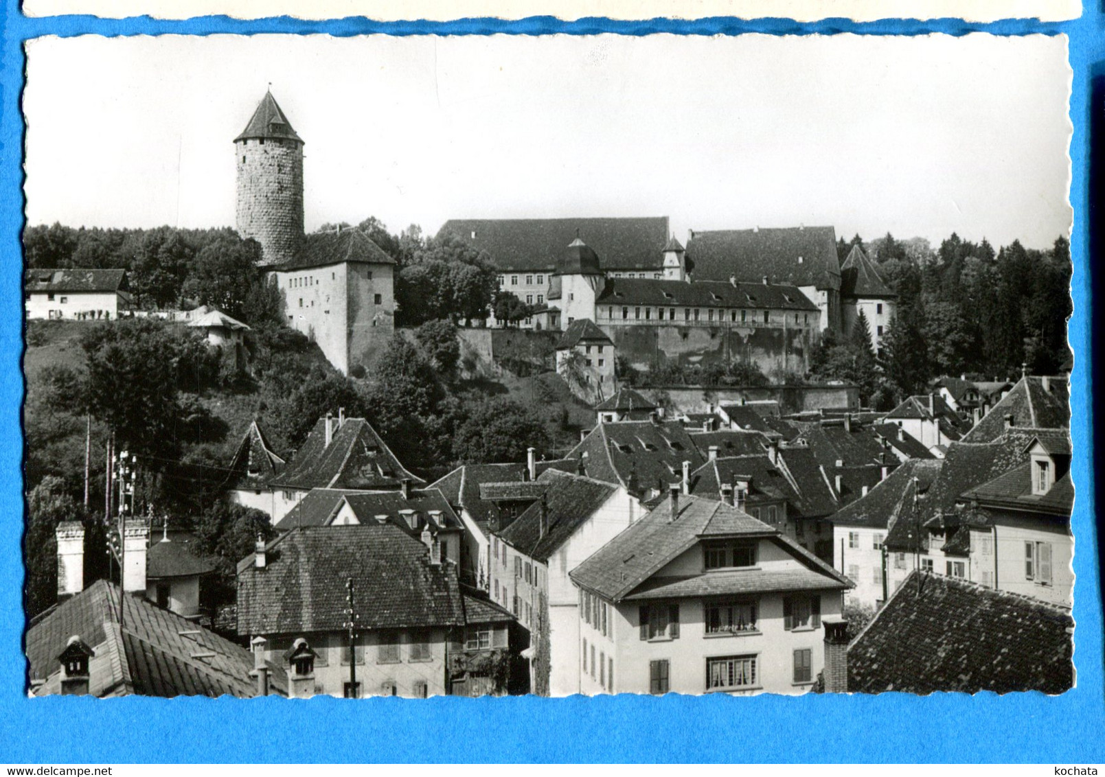 W056, Porrentruy, 3600, Photoglob Wehrli Vouga, Circulée 1940 - Porrentruy