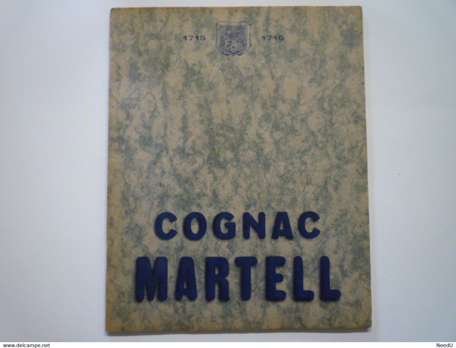 GP 2021 - 49  CAHIER BUVARD  " COGNAC MARTEL "  ( 8 Pages / = 4 Grands Buvards )   XXX - Andere & Zonder Classificatie