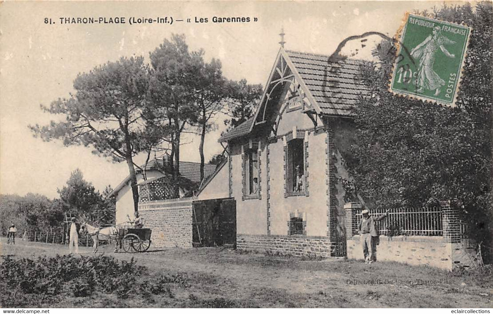 Tharon-Plage        44        Villa:   Les Garennes    (Voir Scan) - Tharon-Plage