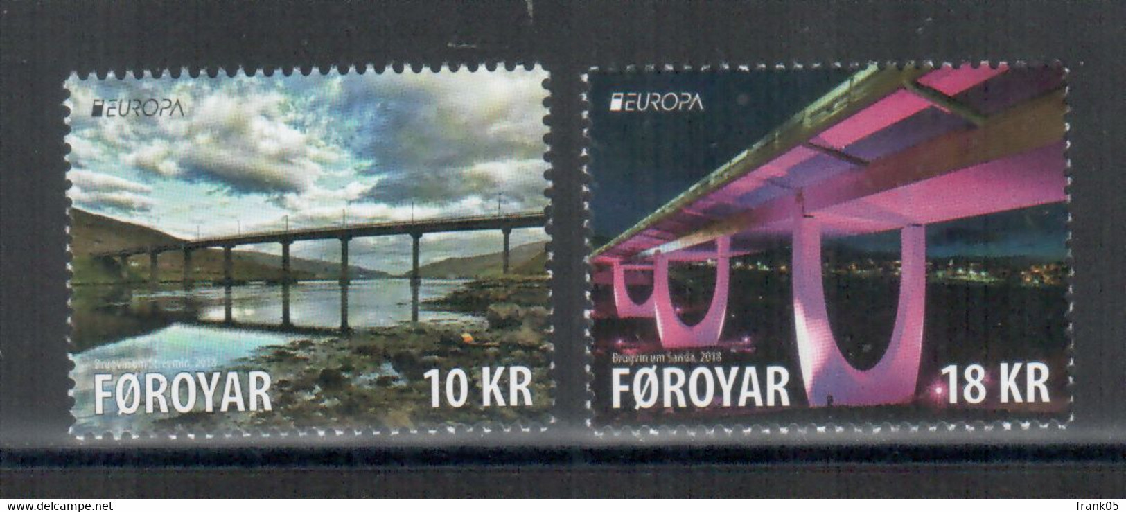 Färöer / Faroer / Féroé 2018 Satz/set EUROPA ** - 2018