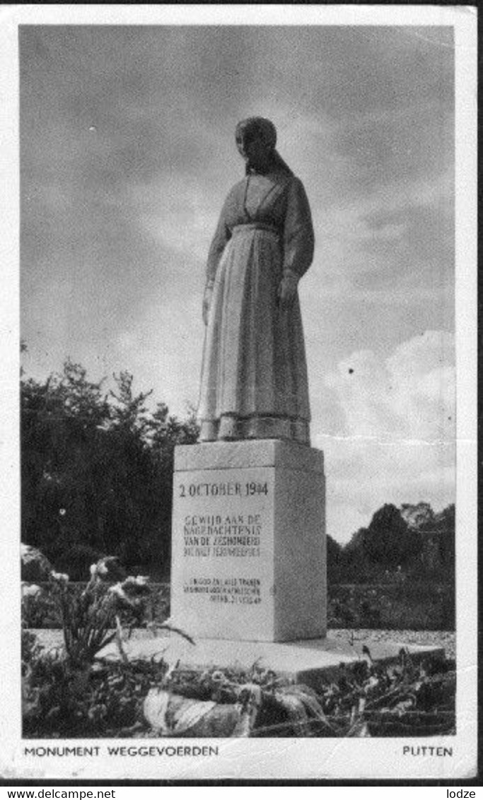 Nederland Holland Pays Bas Putten Monument Weggevoerden - Putten