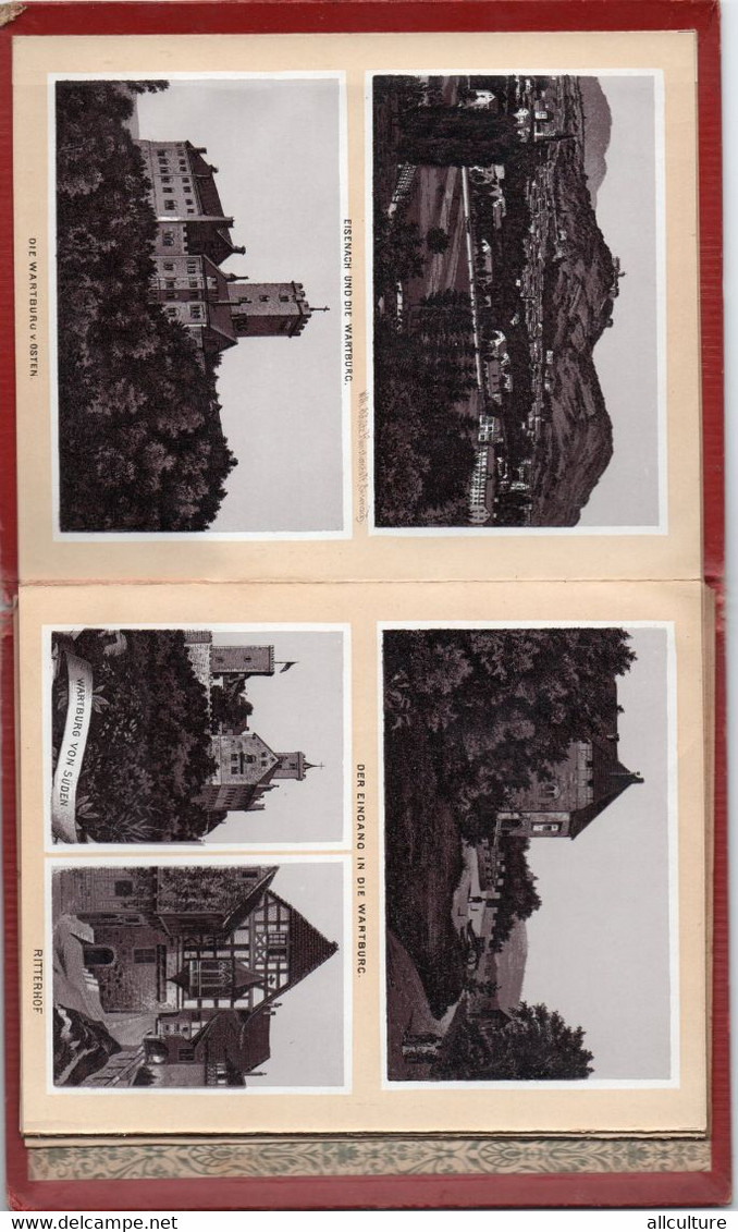 A749 - WARTBURG UND UMGEBUNG TURIST GUIDE OLD VINTAGE - Turingia