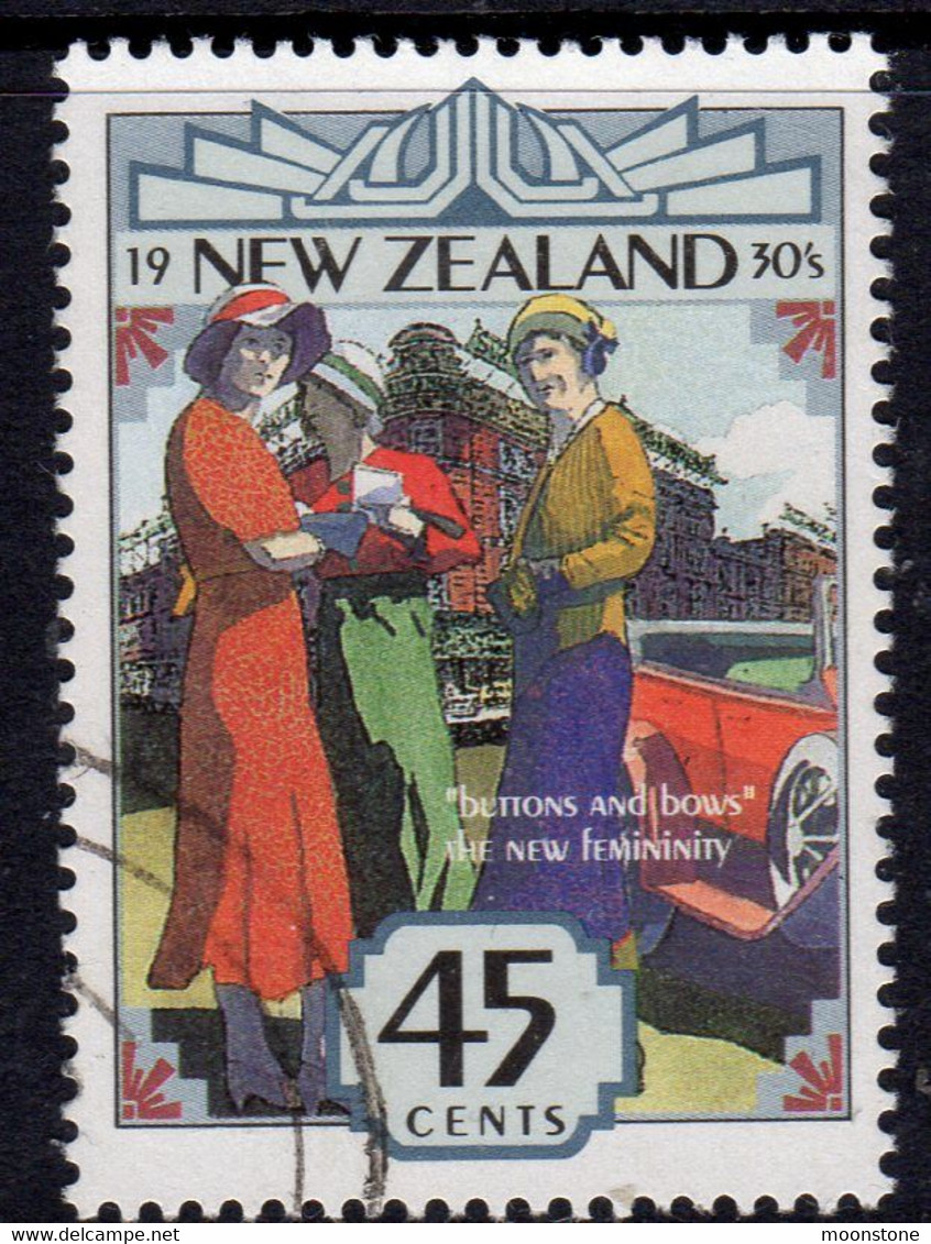New Zealand 1993 NZ In The 1930s 45c Value, Used, SG 1720 - Used Stamps