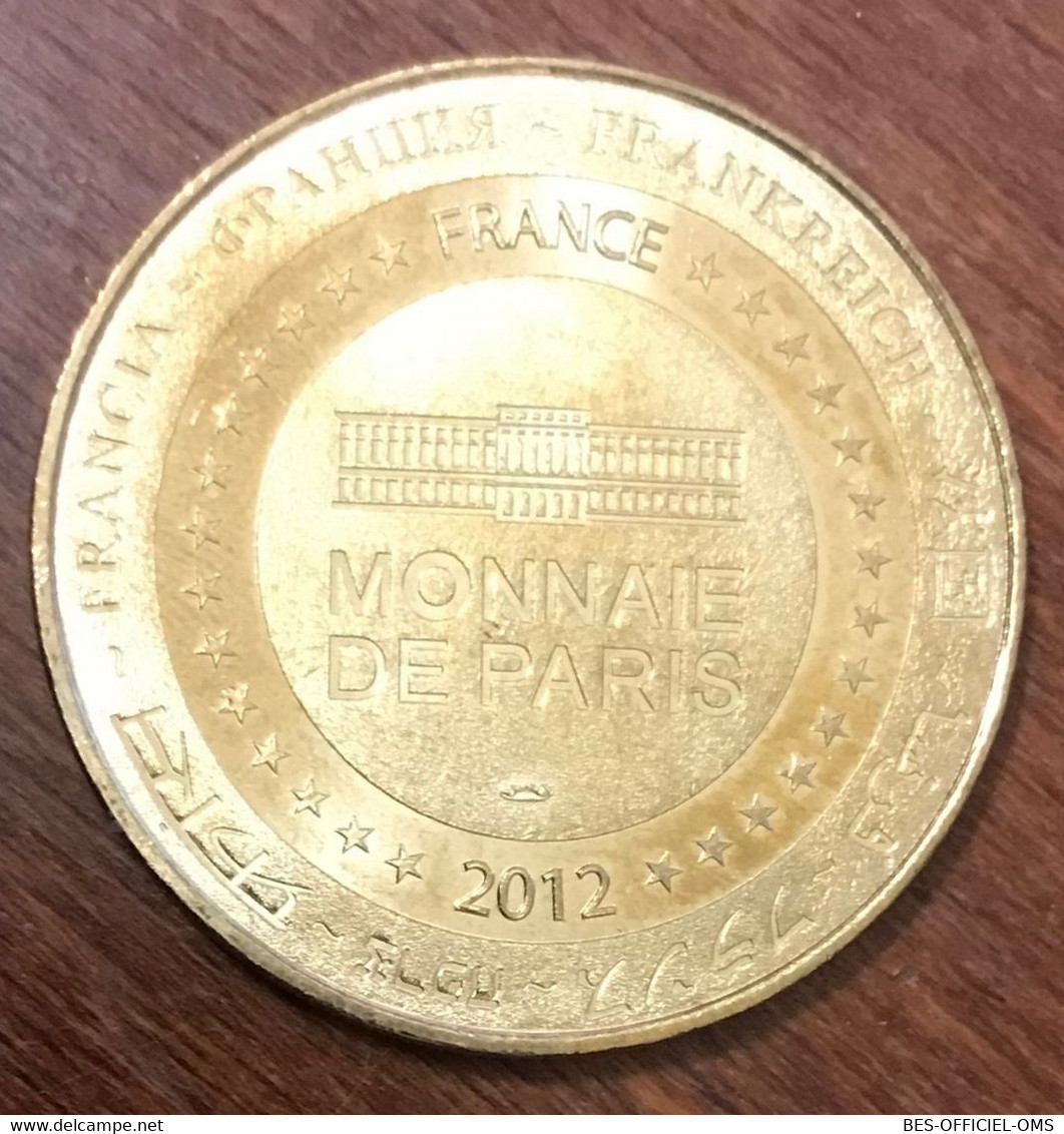 24 LE BUGUE SUR VÉZÈRE LE BOURNAT 20 ANS MDP 2012 MEDAILLE MONNAIE DE PARIS JETON TOURISTIQUE MEDALS COINS TOKENS - 2012