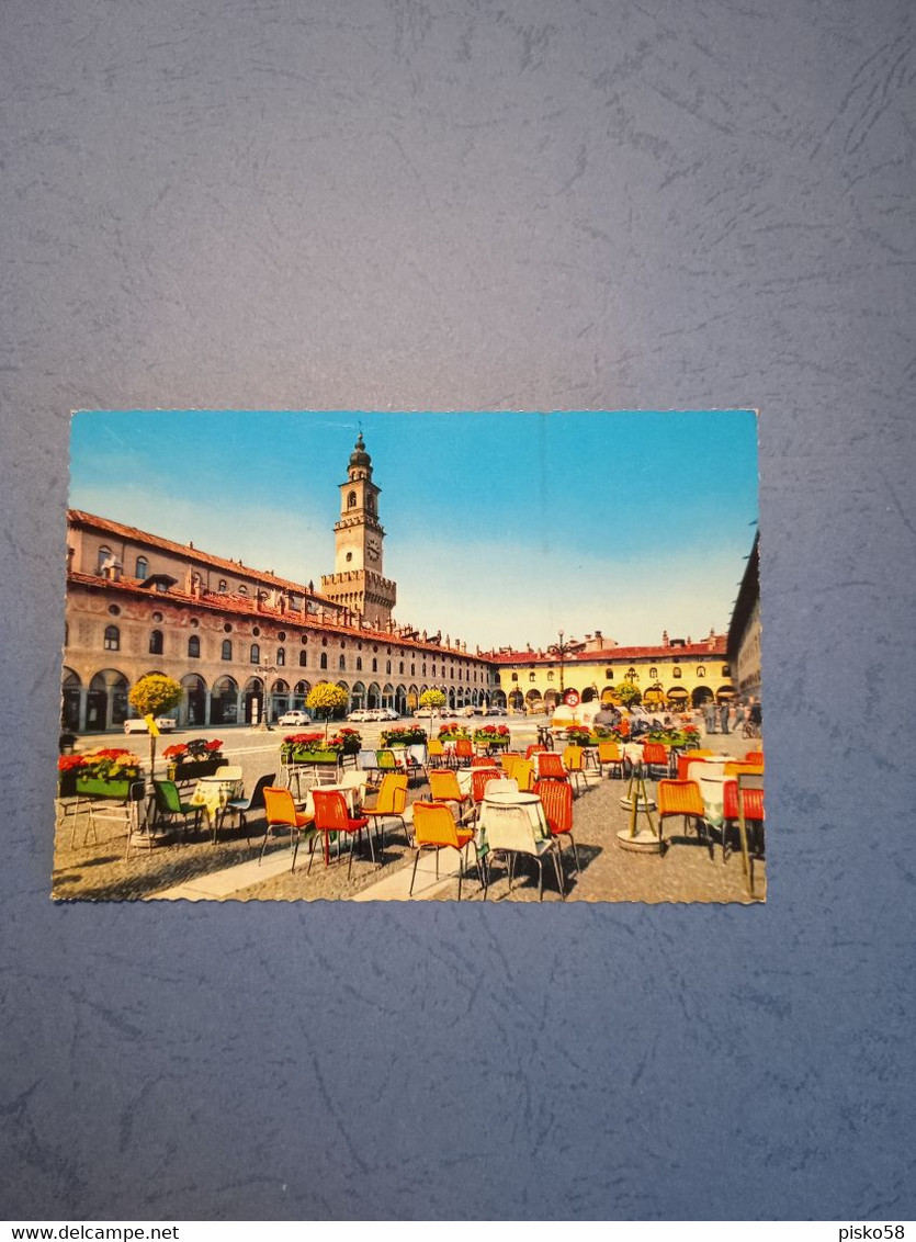 ITALIA-LOMBARDIA-VIGEVANO-PIAZZA DUCALE-FG-1960 - Vigevano