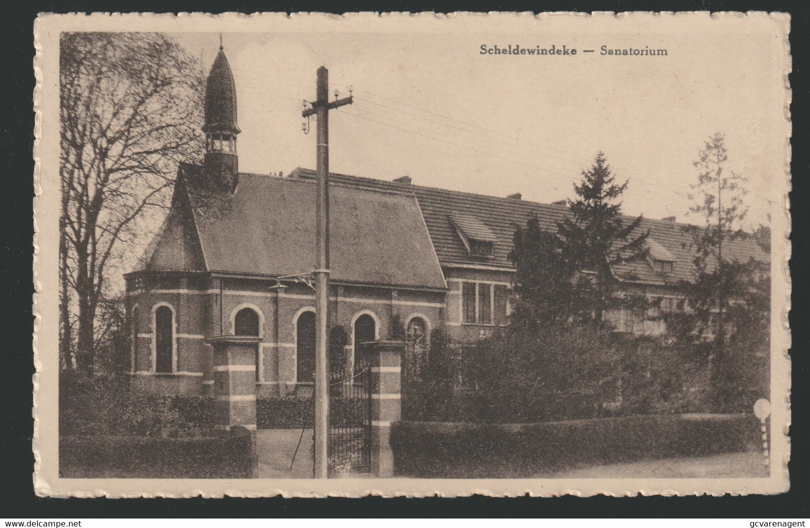 SCHELDEWINDEKE  SANATORIUM - Oosterzele