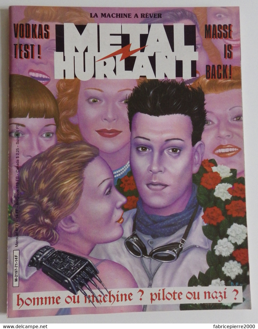 METAL HURLANT 71 - Eberoni Benoit Veyron Gillon Pleyers Rambali Benito Imbert EXCELLENT ETAT - Métal Hurlant