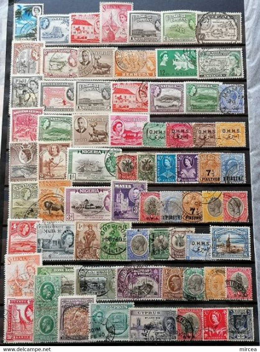 C3567 - British Colonies - Lot Timbres Neufs Et Obliteres - Colecciones & Series