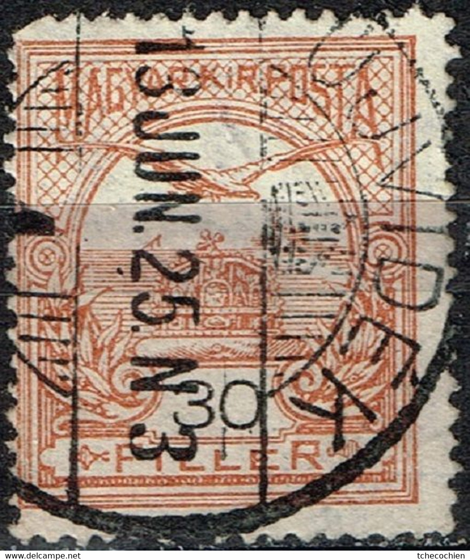 Hongrie - 1908 - Y&T N° 82, Oblitéré Ujvidek - Postmark Collection