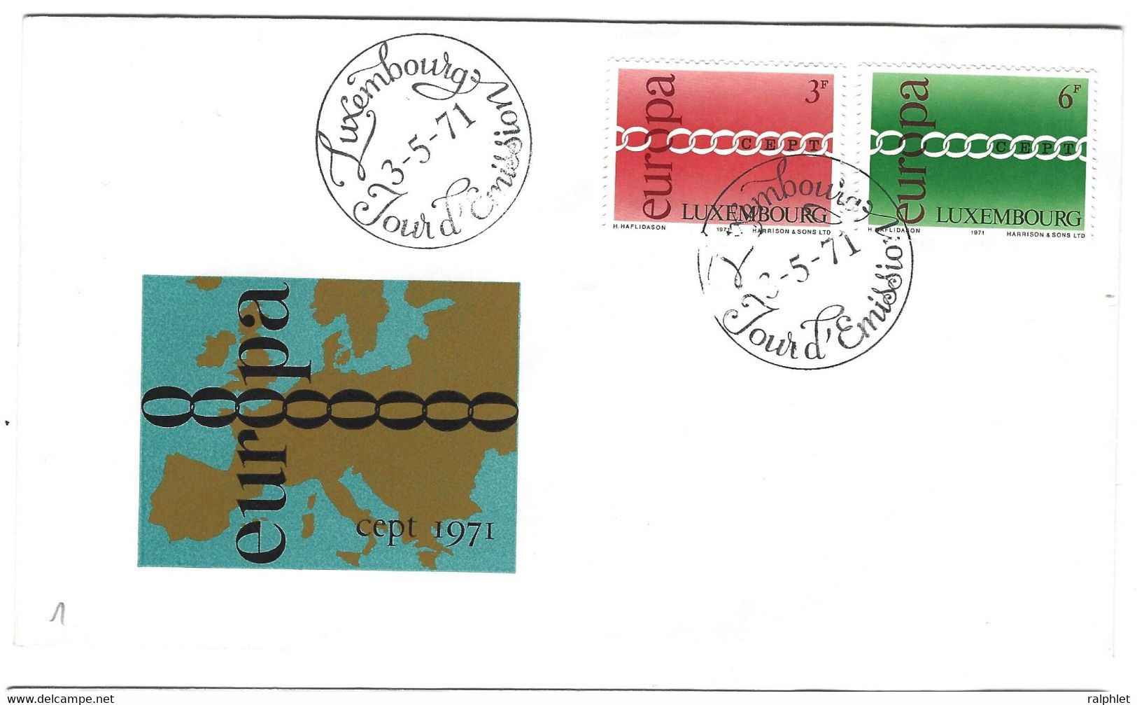 Luxembourg 1971 Europa  ¦ ... ¦ ... - Andere & Zonder Classificatie