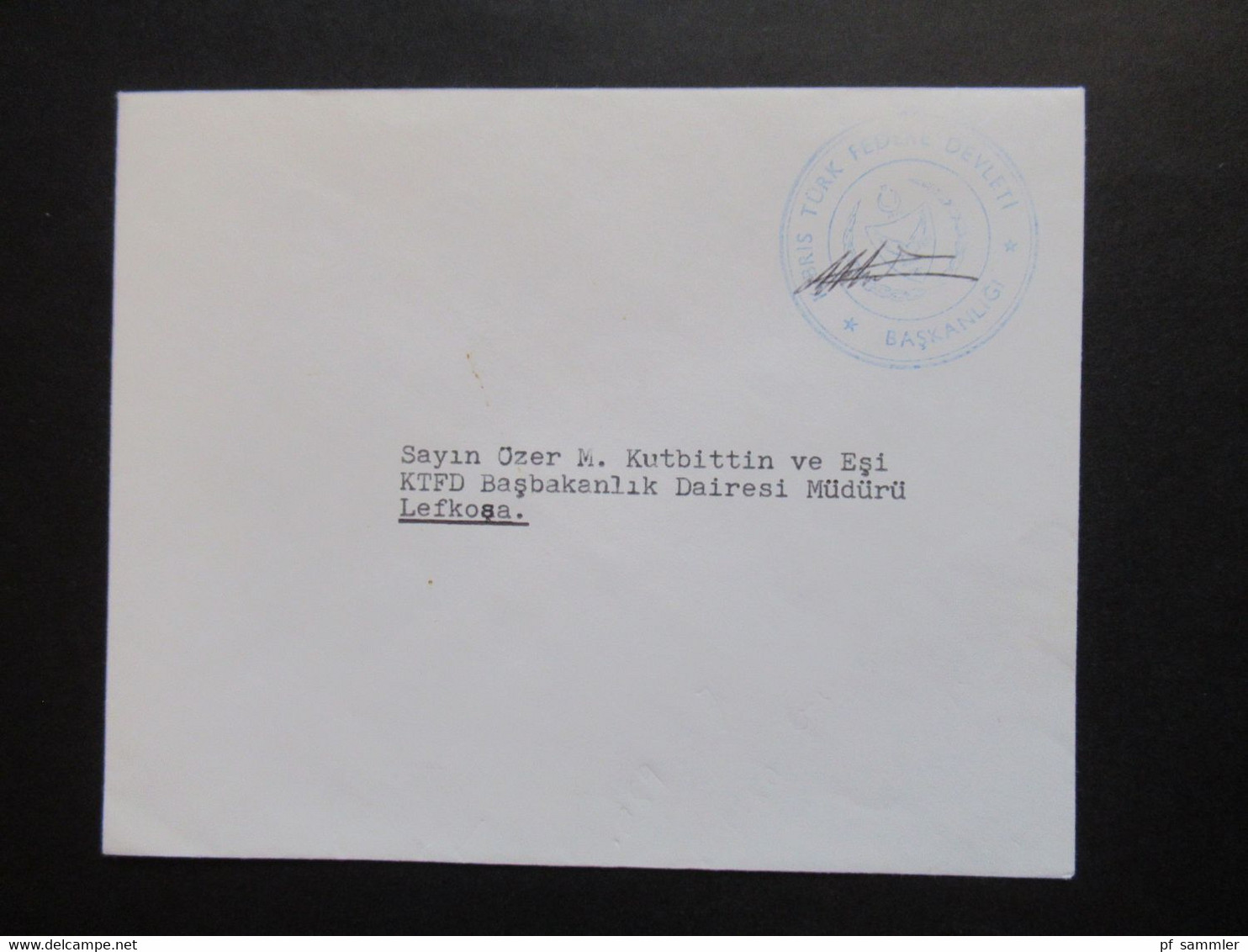 Türkisch Zypern ca. 1979 / 81 Amts und Dienstbriefe Regierung / Feldpost / Zensur verschiedene Stempel insg. 40 Belege!!