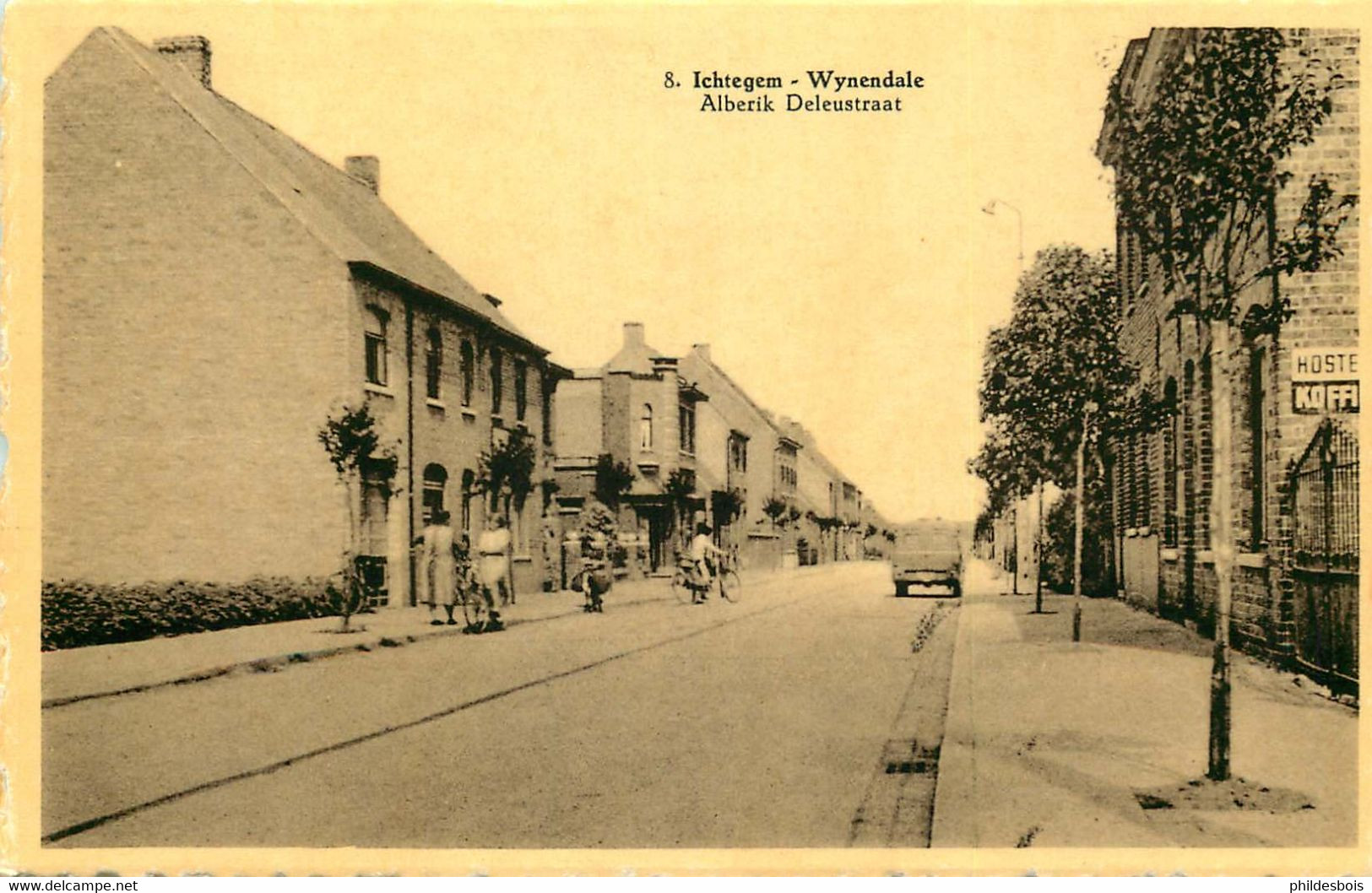 BELGIQUE  ICHTEGEM   Alberik Deleustraat - Ichtegem