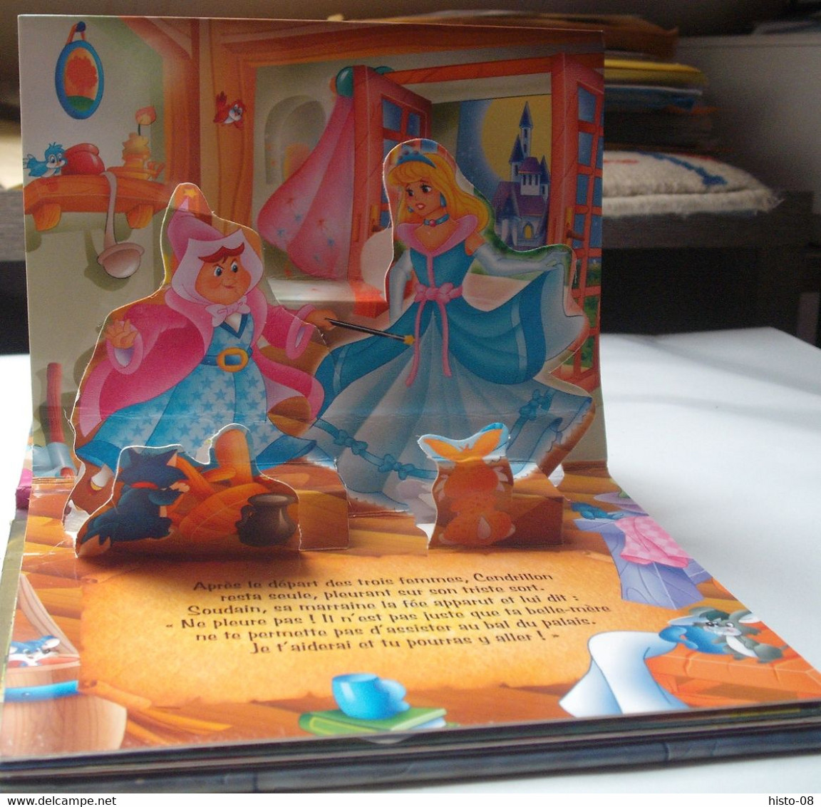 POP UP :  CENDRILLON ..  POP-UP MINICLASSIQUES - Disney