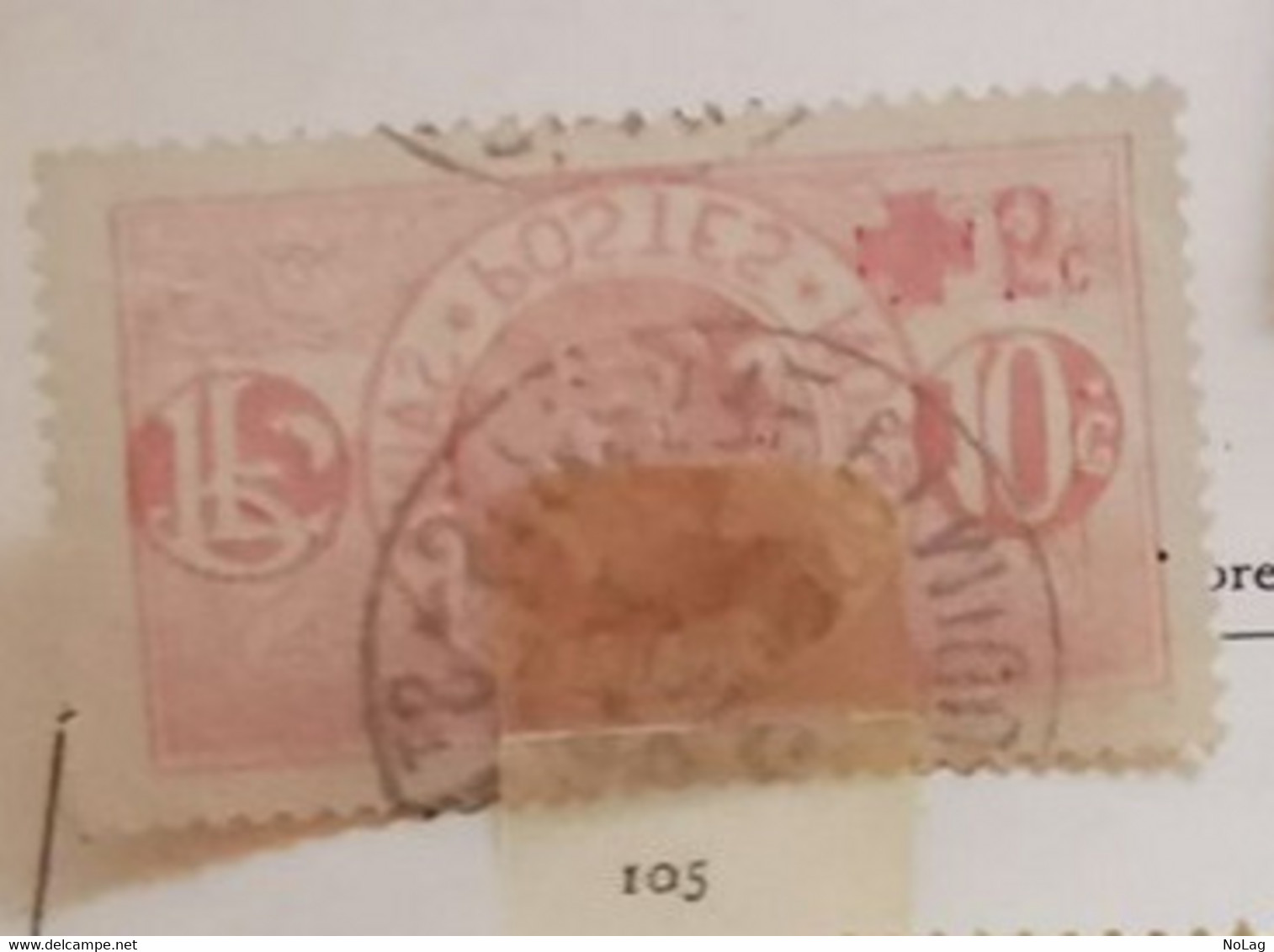 Saint-Pierre-et-Miquelon - Colonies Françaises - 1915-18 - Y&T N°105   /0/ - Other & Unclassified