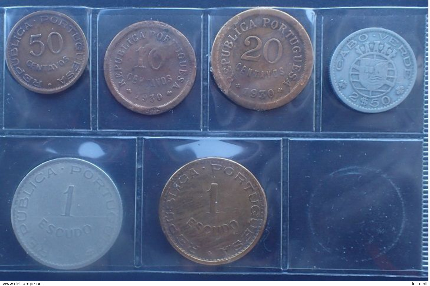 Cape Verde - Set Of 6 Coins (Ref01) - Kaapverdische Eilanden