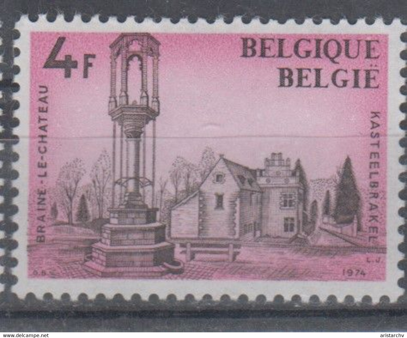 BELGIUM 1974 PLANETARIUM BRUXELLES BRAINE LE CHATEAU - Otros & Sin Clasificación