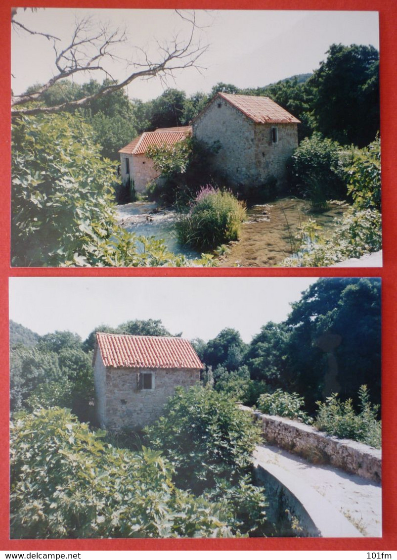 CROATIA - HRVATSKA - SLAPOVI KRKE VODENICE , WATER MILL ON THE RIVER KRKA - Photographs