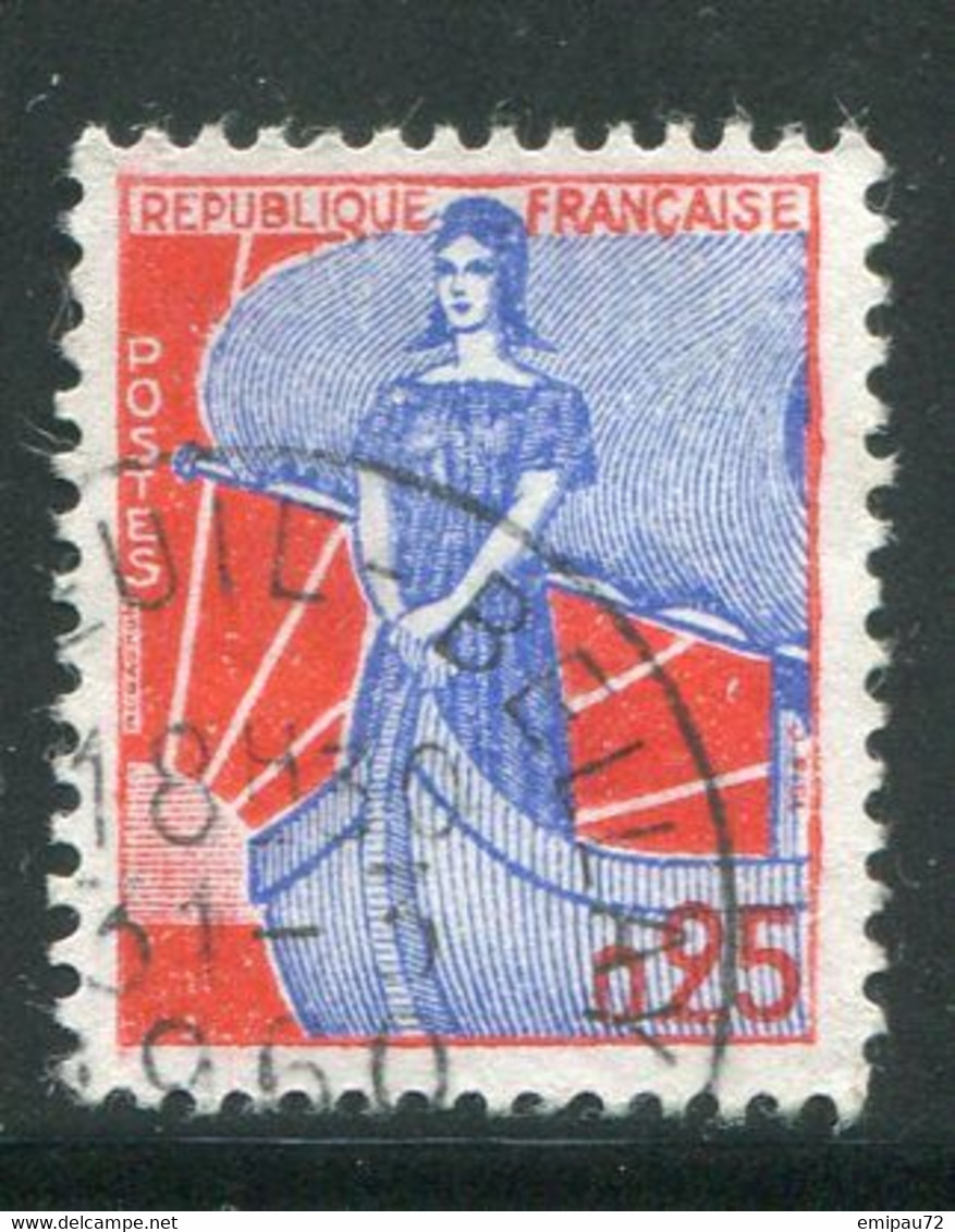 FRANCE-Y&T N°1234- Oblitéré - 1959-1960 Marianne à La Nef