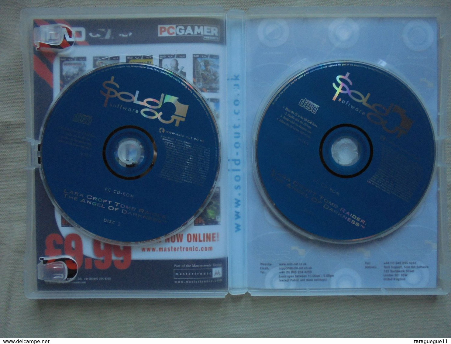 Vintage - Jeu PC CD Rom - Lara Croft Tomb Raider - 2003 - PC-Spiele