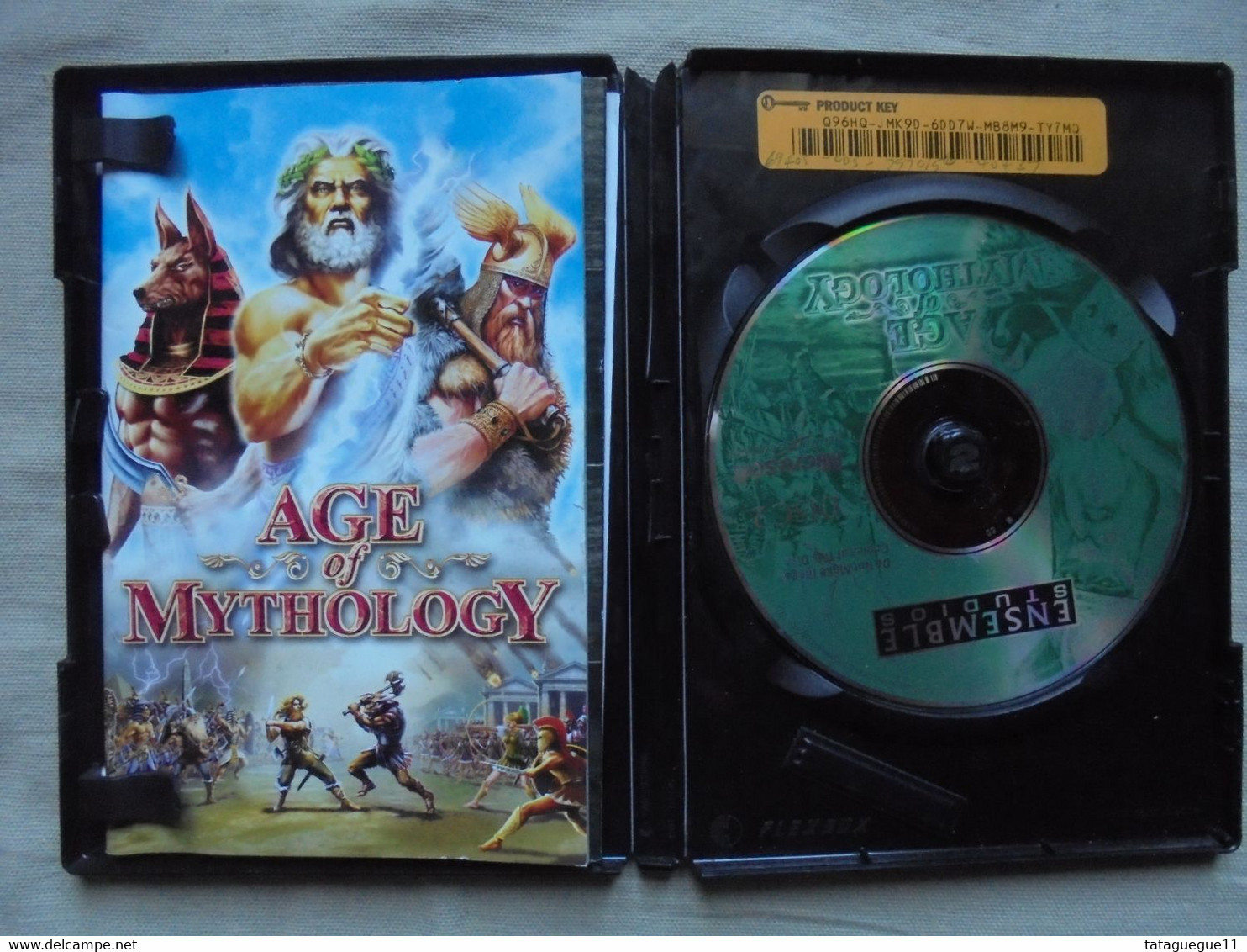 Vintage - Jeu PC CD Games - Age Of Mythology - 2002 - Jeux PC