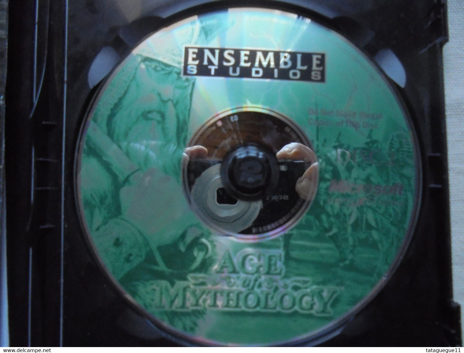 Vintage - Jeu PC CD Games - Age Of Mythology - 2002 - Jeux PC